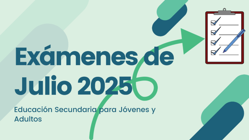 Exámenes Educación Secundaria para Jóvenes y Adultos